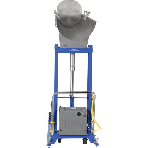 Portable Hydraulic Drum Dumper, For 30 - 55 US Gal. (25 - 45.8 Imperial Gal.) Absolute Business Supply