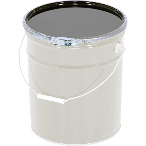 Couvercle de seau en acier avec levier verrouillable Absolute Business Supply
