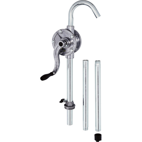 Rotary Drum Pump, Aluminum, Fits 5-55 Gal., 9.5 oz./Stroke Absolute Business Supply