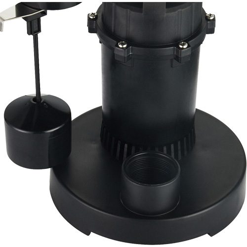 Thermoplastic Submersible Sump Pump, 2560 GPH, 115 V, 4.6 A, 1/3 HP Absolute Business Supply