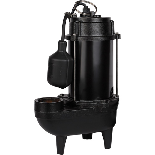 Cast Iron Effluent Pump, 4800 GPH, 120 V, 7.8 A, 1/2 HP Absolute Business Supply