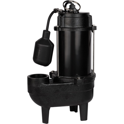 Cast Iron Sewage Pump, 120 V, 9.5 A, 6000 GPH, 1/2 HP Absolute Business Supply