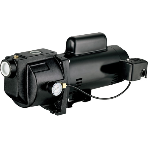 Dual Voltage Cast Iron Shallow Well Jet Pump, 115 V/230 V, 1260 GPH, 1 HP Absolute Business Supply