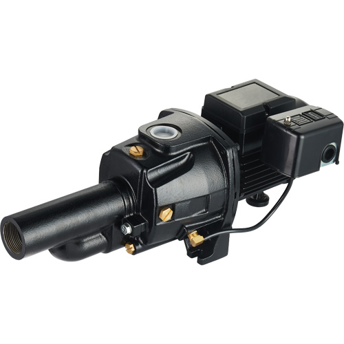 Pompe &agrave; jet en fonte &agrave; double tension transformable, 115 V/230 V, 1100 gal./h, 1/2 CV Absolute Business Supply