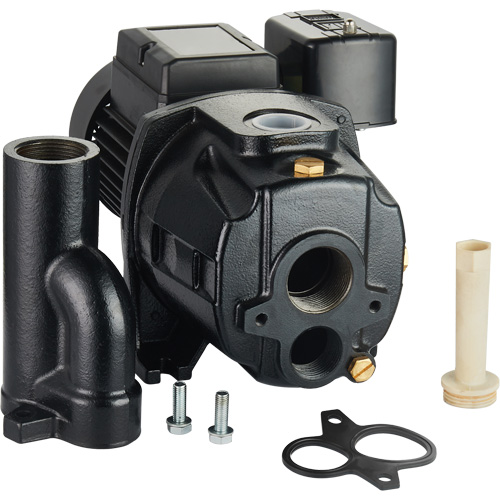 Pompe &agrave; jet en fonte &agrave; double tension transformable, 115 V/230 V, 1100 gal./h, 1/2 CV Absolute Business Supply