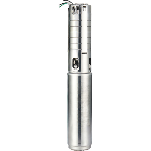 Submersible Deep Well Pump, 230 V, 1300 GPH, 1/2 HP Absolute Business Supply