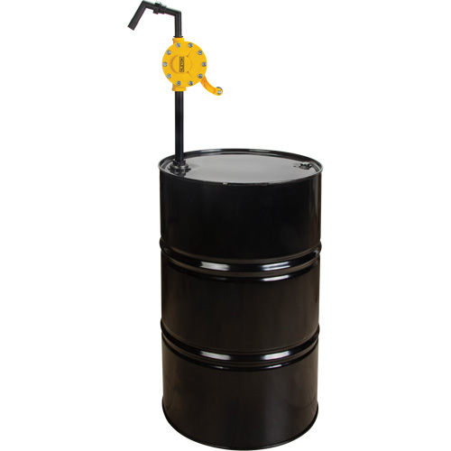 Rotary Type Drum Pump, Polypropylene, Fits 15 - 55 US Gal., 8 oz./Stroke Absolute Business Supply