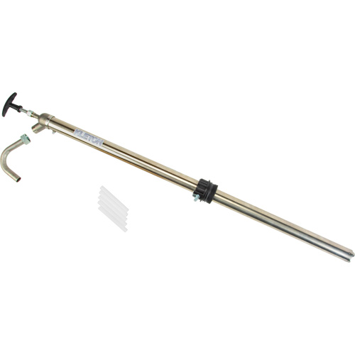 Pull Type Drum Pump, Fits 55 Gal., 22 oz./Stroke Absolute Business Supply
