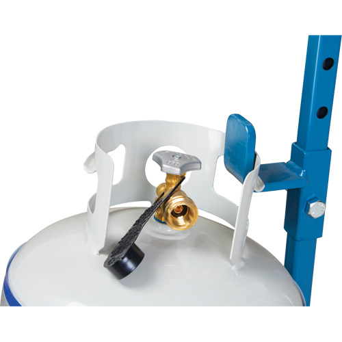Cylinder Cart, Flat-Free Wheels, 15-1/2" W x 14-1/4" L Base, 600 lbs. Absolute Business Supply