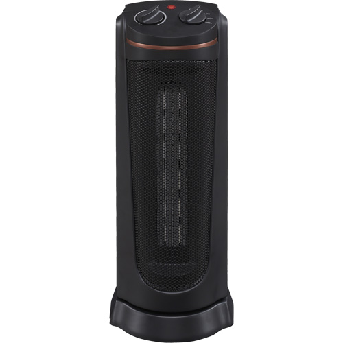 Oscillating Tower Heater, Ceramic, Electric, 5200 BTU/H Absolute Business Supply