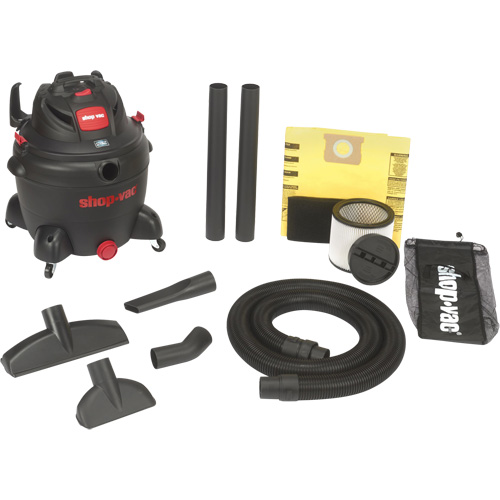 SVX2 Utility Shop Vacuum, Wet-Dry, 6.5 HP, 16 US Gal. (60.6 Litres) Absolute Business Supply