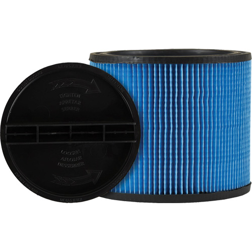 Filtre pour aspirateur Ultra-Web, Cartouche, Pour 5 gal. US Absolute Business Supply