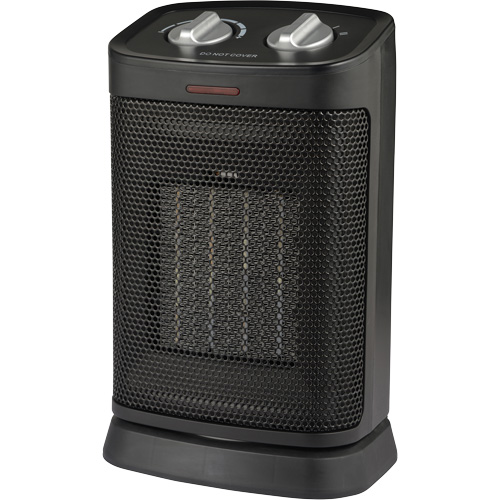 Oscillating Heater, Ceramic, Electric, 5200 BTU/H Absolute Business Supply