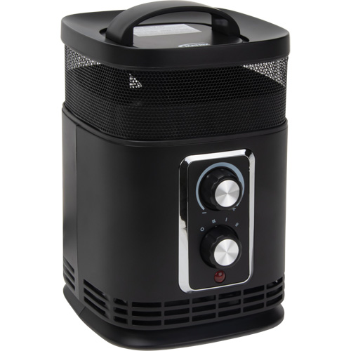 360 Degree Surround Portable Heater, Ceramic, Electric, 5200 BTU/H Absolute Business Supply