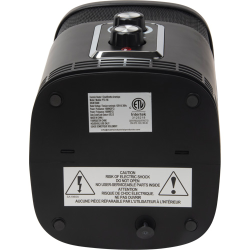 360 Degree Surround Portable Heater, Ceramic, Electric, 5200 BTU/H Absolute Business Supply