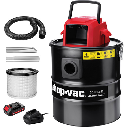 Cordless Ash Vacuum, 20 V, 5 gal. Capacity Absolute Business Supply