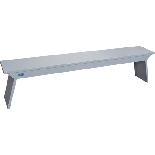 Locker Room Benches, Steel, 72" L x 12" W x 17" H Absolute Business Supply