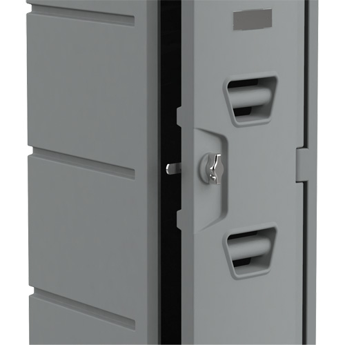 Casier, 12" x 15" x 36", Gris, Assembl&eacute; Absolute Business Supply