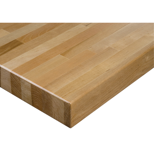 Dessus d'&eacute;tabli en bois dur stratifi&eacute;, 120" la x 30" p, Bordure Carr&eacute;e, &eacute;paisseur 1-3/4" Absolute Business Supply