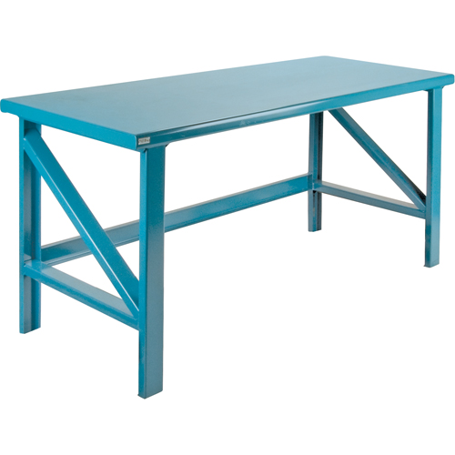 Extra Heavy-Duty Workbenches - All-Welded Benches, Steel Surface Absolute Business Supply