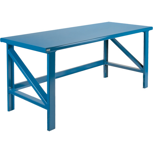 Extra Heavy-Duty Workbenches - All-Welded Benches, Steel Surface Absolute Business Supply