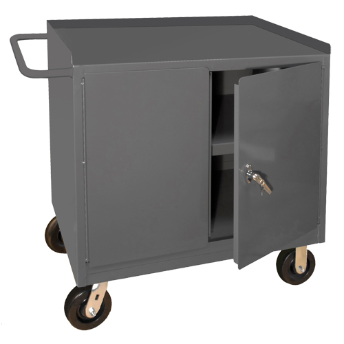 Armoire d'&eacute;tabli mobile, Acier Surface Absolute Business Supply