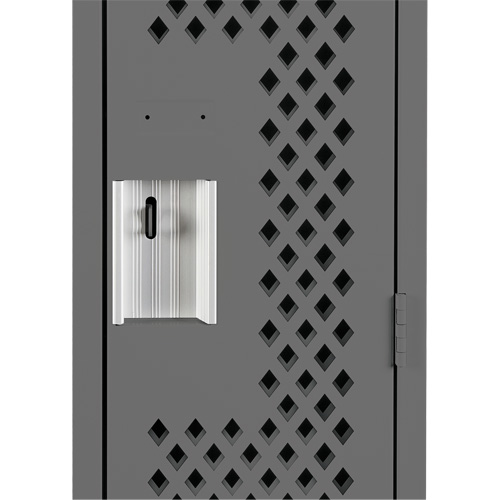 Casiers Clean Line, 12" x 12" x 72", Acier, Charbon, Rivet (assembl&eacute;), Perfor&eacute; Absolute Business Supply