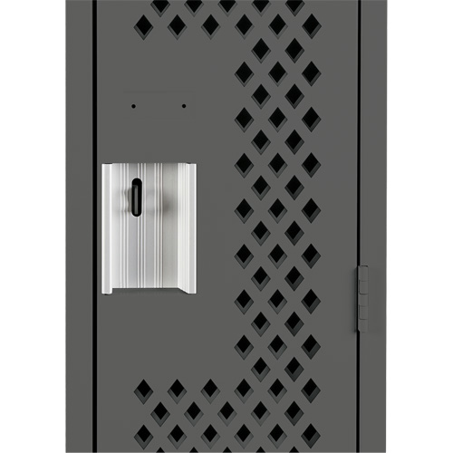 Casiers Clean Line, Bloc de 2, 24" x 15" x 72", Acier, Charbon, Rivet (assembl&eacute;), Perfor&eacute; Absolute Business Supply