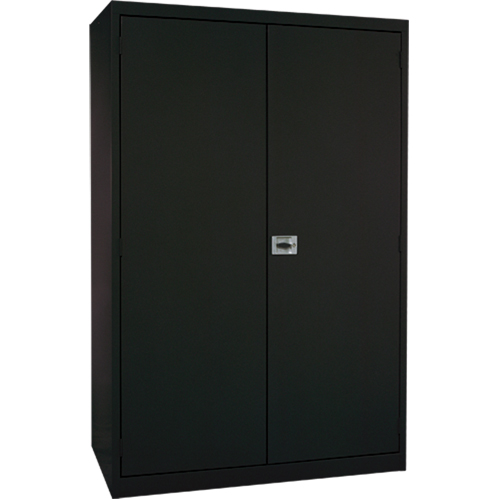 Armoires de rangement Hi-Boy profondes, Acier, 4 Tablettes, 72" h x 36" la x 24" P, Noir Absolute Business Supply