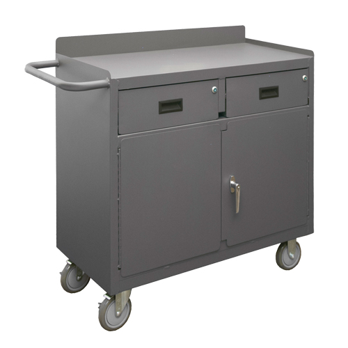 Armoire d'&eacute;tabli mobile, Acier Surface Absolute Business Supply