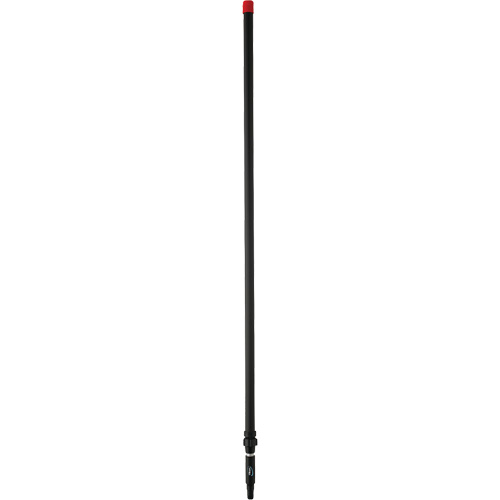 Transport Line Handle, Aluminum/Polypropylene, Telescopic, Euro Threaded Tip, 1-1/4" Diameter, 63" - 109" Length Absolute Business Supply