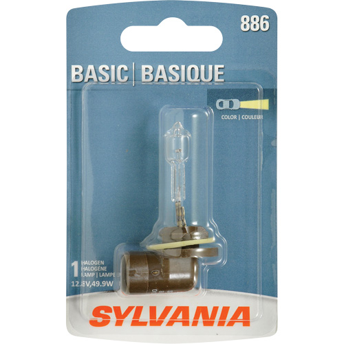886 Basic Fog Light Bulb, Halogen, 50 W, Off White Absolute Business Supply