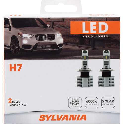 Ampoule pour feu avant H7, DEL, 13,2 W/17 W, Blanc Absolute Business Supply