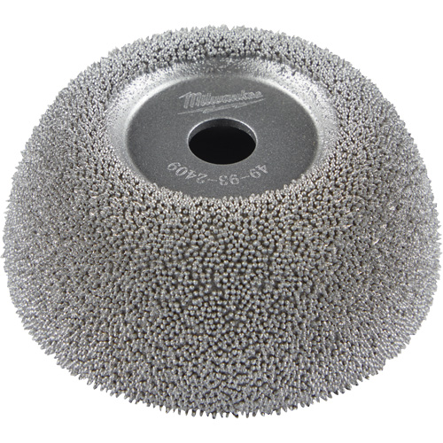 Meule &agrave; polir &agrave; contour &eacute;vas&eacute; 2-1/2" pour ponceuse pour pneus &agrave; basse vitesse M12 Fuel Absolute Business Supply