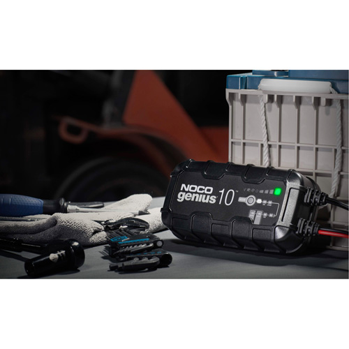 Genius&reg; 10 10-Amp Battery Charger Absolute Business Supply