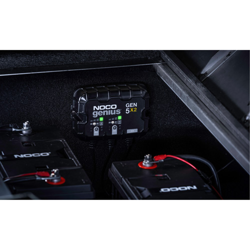 Genius&reg; Gen5X2 2-Bank, 10-Amp On-Board Battery Charger Absolute Business Supply