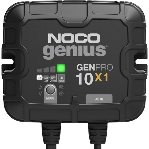 Genius&reg; GenPro10X1 1-Bank, 10-Amp On-Board Battery Charger Absolute Business Supply