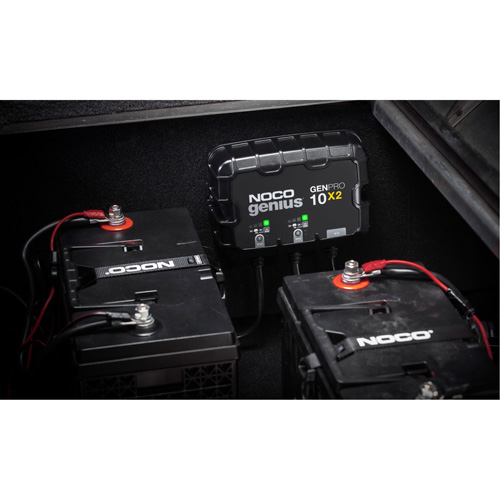 Genius&reg; GenPro10X2 2-Bank, 20-Amp On-Board Battery Charger Absolute Business Supply