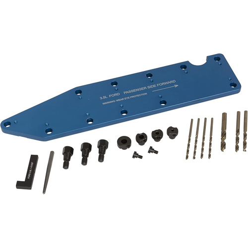 Gabarit de perçage pour installation sur collecteur pour Ford 3,5 L Ecoboost Absolute Business Supply