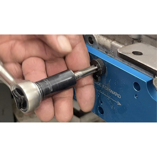 Gabarit de perçage pour installation sur collecteur pour Ford 3,5 L Ecoboost Absolute Business Supply