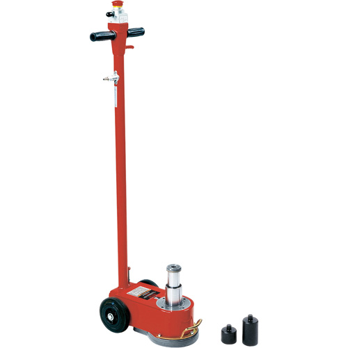 Telescopic Floor Jack, 33 Ton(s) Capacity, 6" Lowered, 12" Raised, Air Hydraulic Absolute Business Supply