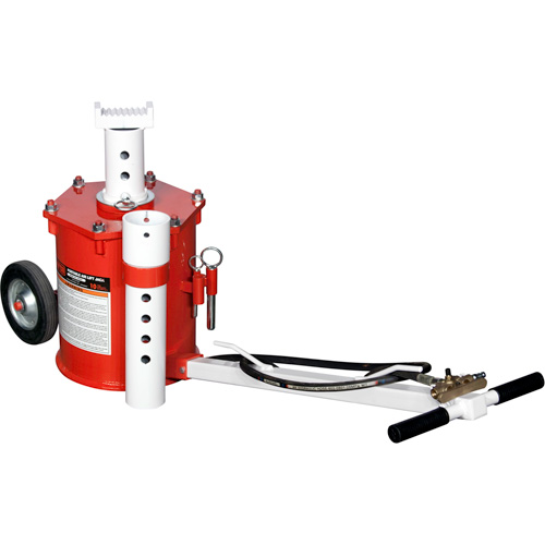 Portable Air Lift Jack, 10 Ton(s) Capacity, 17-3/4" - 49-3/8" H Absolute Business Supply