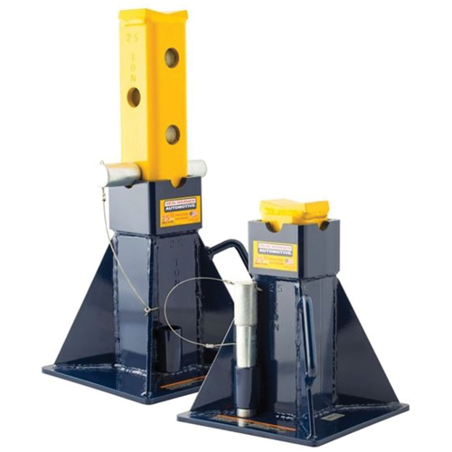 Vehicle Support Stands, Locking Pin, 25 tons Capacity Absolute Business Supply
