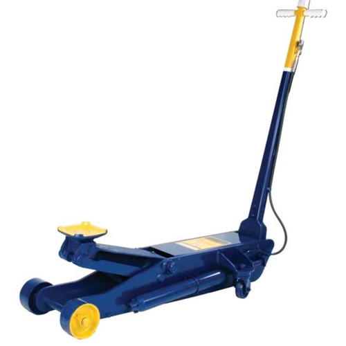 Long Chassis Service Jack, 10 Ton(s) Capacity, 6-3/4" Lowered, 25-1/2" Raised, Air Hydraulic Absolute Business Supply
