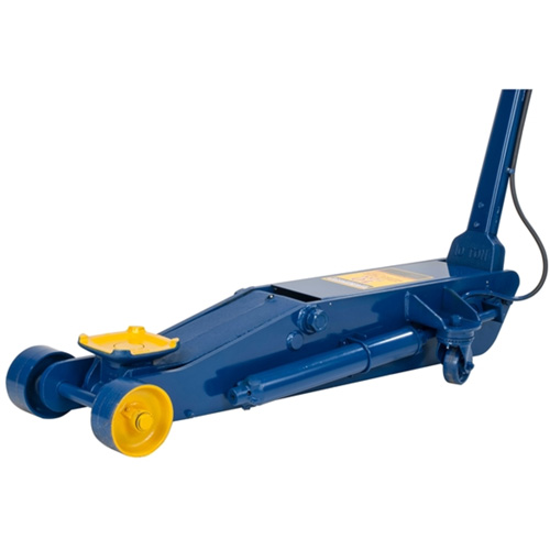Long Chassis Service Jack, 10 Ton(s) Capacity, 6-3/4" Lowered, 25-1/2" Raised, Air Hydraulic Absolute Business Supply