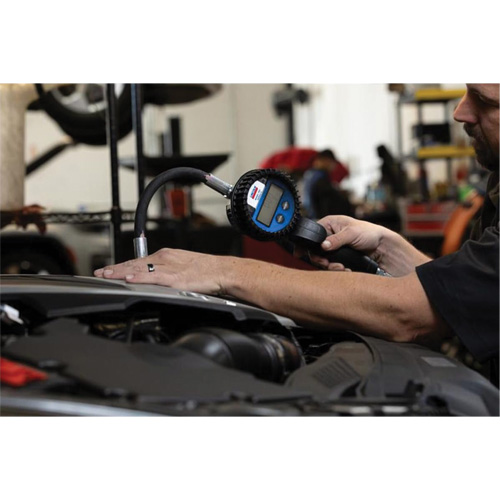 Electronic Lube Meter with Flexible 90° Extension Absolute Business Supply