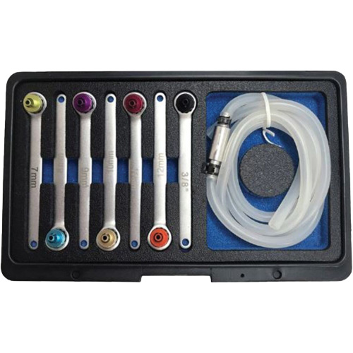 8-Piece Brake Bleeder Wrench Set Absolute Business Supply
