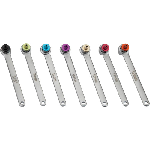 8-Piece Brake Bleeder Wrench Set Absolute Business Supply