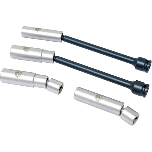 Jeu de douilles pivotantes pour bougie d'allumage Euro 4 mcx, Prise 3/8" Absolute Business Supply