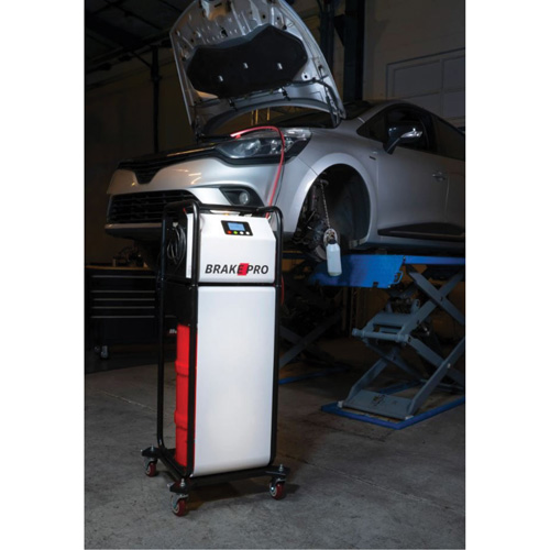Purgeur de frein &eacute;lectrique Frame Brake-Pro avec chariot Absolute Business Supply